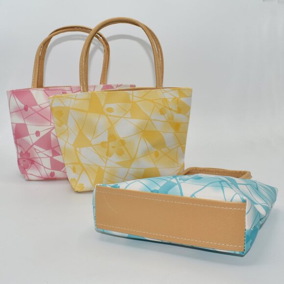 LOT OF 3 NEW Wholesale Pastel Stained Glass Purses - Small Purses Mini Handbags - Picture 2 of 5